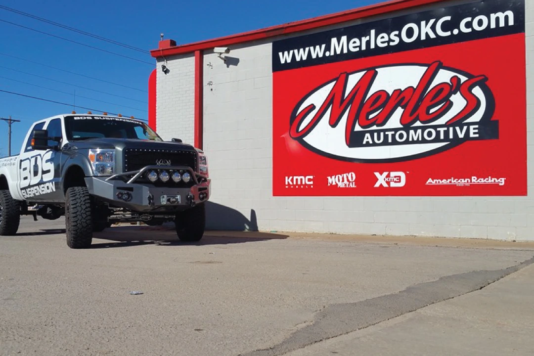 merle's automotive shop in south Oklahoma City